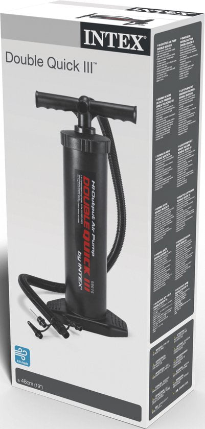 Intex 68615 Double Quick III Handpomp 3,3L 48 cm