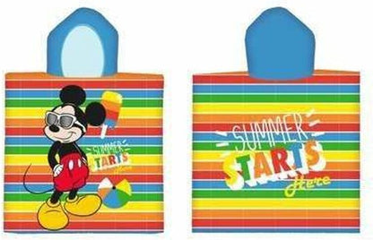 Disney Mickey Mouse Bad-Poncho 60x120 cm