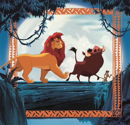 Supercolor Puzzel The Lion King 3x48 Stukjes