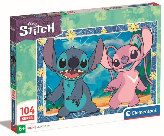 Puzzel Super 104 Stitch Disney