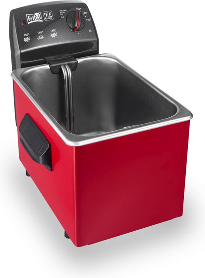 Fritel ST4153RED Friteuse 3L 2200W Rood/Zwart