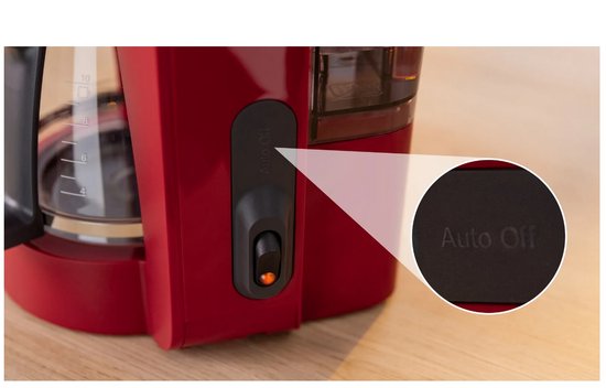 Bosch TKA2M114 Koffiemachine Rood/Grijs