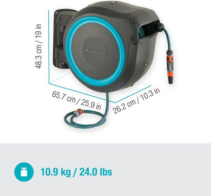 Gardena Wand-slangenbox auto RollUp 25m