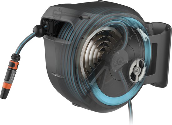 Gardena Wand-slangenbox auto RollUp 25m