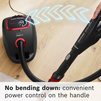 Bosch BGL6POW2 ProPower Stofzuiger 850W Zwart/Rood