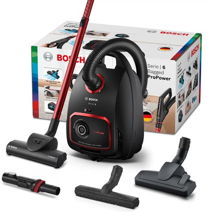 Bosch BGL6POW2 ProPower Stofzuiger 850W Zwart/Rood