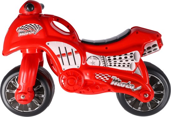 My First Motor Loopscooter Rood