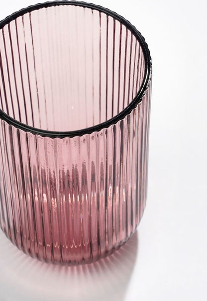 Merlot drinkglas set van 6 450ml Roze/Paars