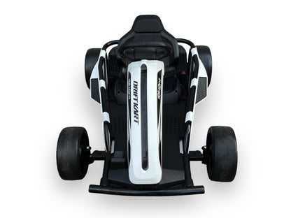 Rollzone Drift Go-Kart, 24 Volt Lithium Kart Met 200 Watt Motoren, Nieuwe Editie!