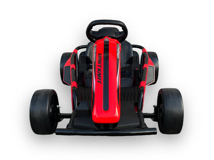 Rollzone Drift Go-Kart, 24 Volt Lithium Kart Met 200 Watt Motoren, Nieuwe Editie!