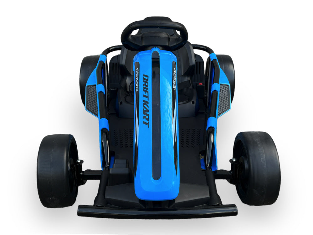 Rollzone Drift Go-Kart, 24 Volt Lithium Kart Met 200 Watt Motoren, Nieuwe Editie!