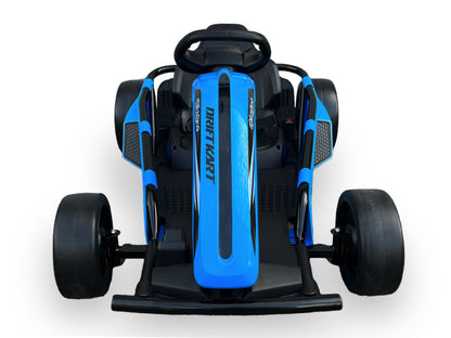 Rollzone Drift Go-Kart, 24 Volt Lithium Kart Met 200 Watt Motoren, Nieuwe Editie!