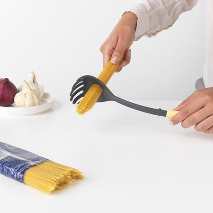 Brabantia Tasty+ Spaghettilepel + Spaghettimaatje Geel