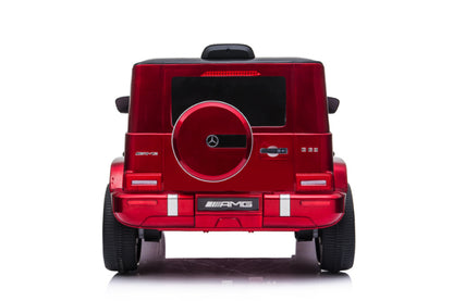 Mercedes G63, Kinderauto Met Lithium Accu, Rubberen Banden, Leder Zitje