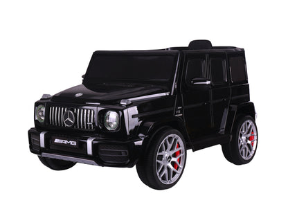 Mercedes G63, Kinderauto Met Lithium Accu, Rubberen Banden, Leder Zitje