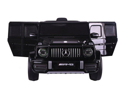 Mercedes G63, Kinderauto Met Lithium Accu, Rubberen Banden, Leder Zitje