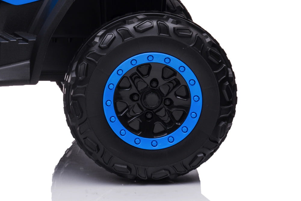 24 Volt Lithium Elektrische Quad, 4 Motoren, Rubberen Banden, Leder Zitting En Meer!