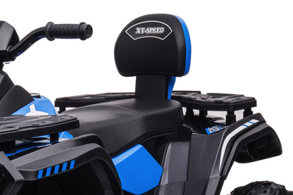 24 Volt Lithium Elektrische Quad, 4 Motoren, Rubberen Banden, Leder Zitting En Meer!