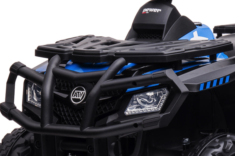 24 Volt Lithium Elektrische Quad, 4 Motoren, Rubberen Banden, Leder Zitting En Meer!