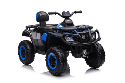 24 Volt Lithium Elektrische Quad, 4 Motoren, Rubberen Banden, Leder Zitting En Meer!