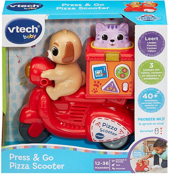 Vtech Press & Go Pizzascooter