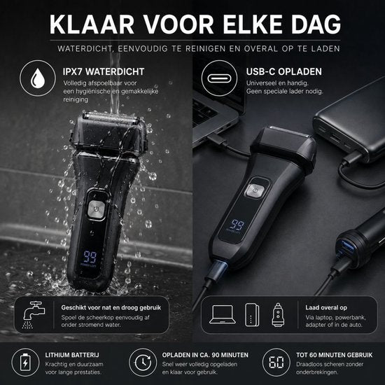 Scheerapparaat met trimmer