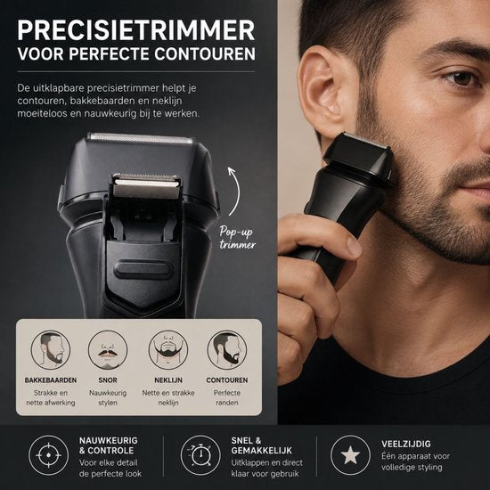 Scheerapparaat met trimmer
