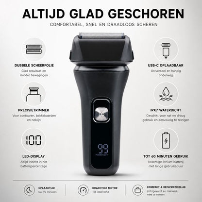 Scheerapparaat met trimmer