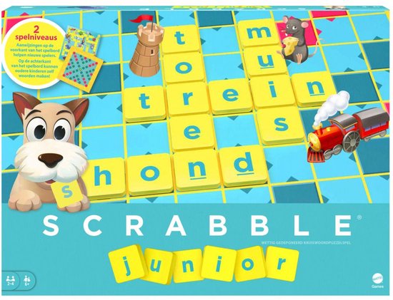 Mattel Spel Scrabble Junior