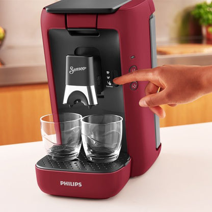 Philips CSA260/90 Senseo Maestro Koffiezetapparaat Rood/Zwart
