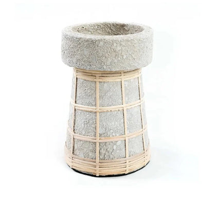 Serene Kaarsenhouder - Beton Naturel - L