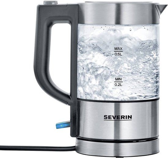 Severin Waterkoker glas 0,5L 1100W