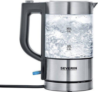 Severin Waterkoker glas 0,5L 1100W
