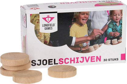 Longfield Sjoelschijven 30 stuks