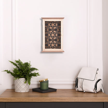 Sleutelkastje Natuurlijk Hout