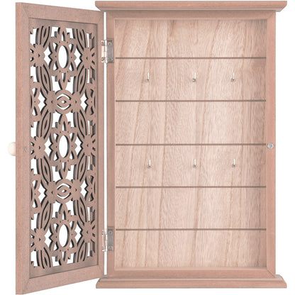 Sleutelkastje Natuurlijk Hout