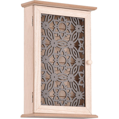 Sleutelkastje Natuurlijk Hout