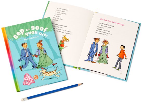 Zwijsen Boek AVI M3 Sep en Soof Gaan Uit