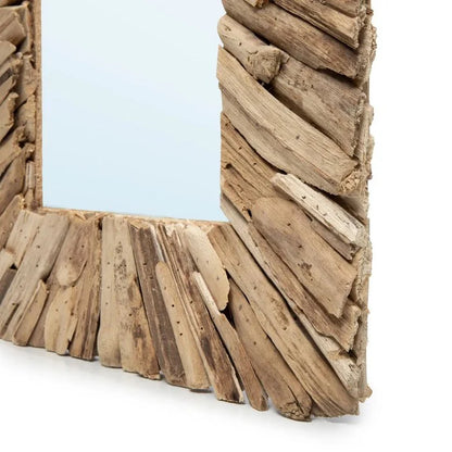 Driftwood Framed Spiegel - Naturel