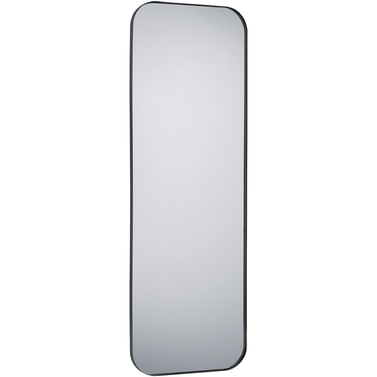 Wandspiegel 150cm Zwart Metaal