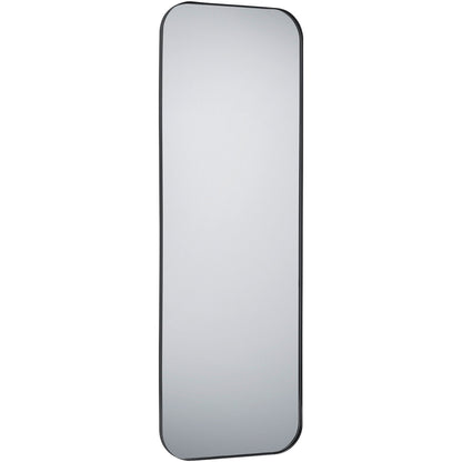 Wandspiegel 150cm Zwart Metaal