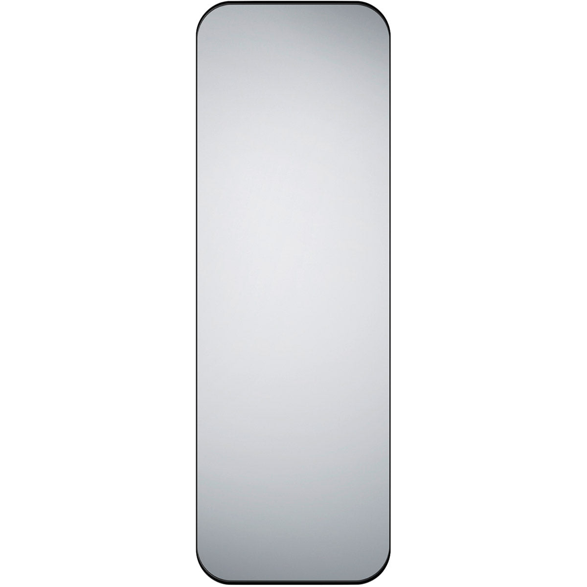 Wandspiegel 150cm Zwart Metaal