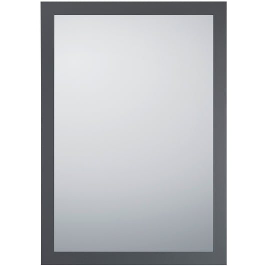 Wandspiegel MDF 48x68cm Antraciet