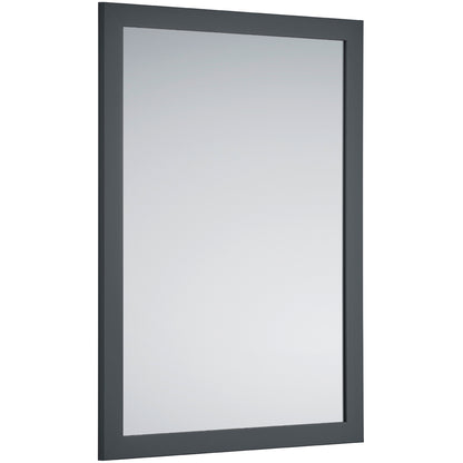Wandspiegel MDF 48x68cm Antraciet