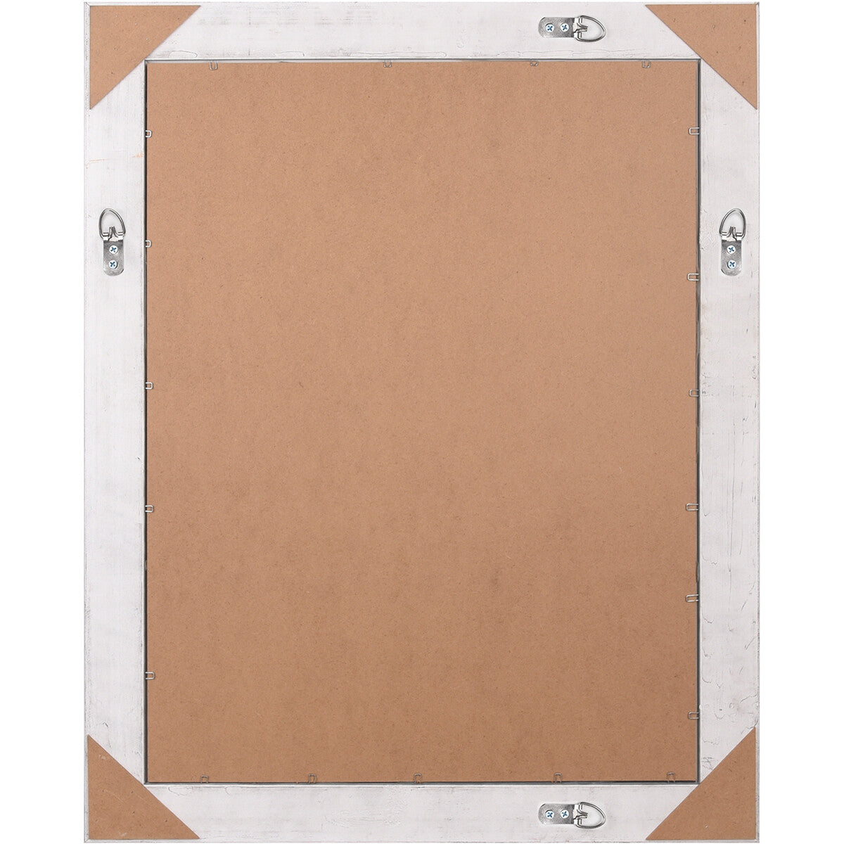 Wandspiegel 70cm oud wit