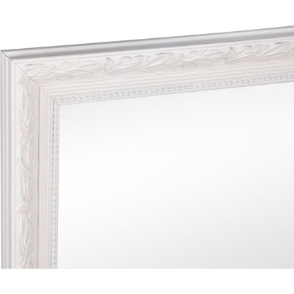 Wandspiegel 70cm oud wit