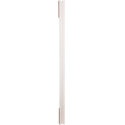 Wandspiegel 70cm oud wit