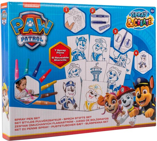 Paw Patrol Spraypen Set