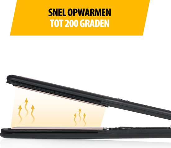 Stijltang met keramische coating