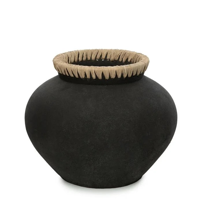 Styly Vaas - Zwart Naturel - L